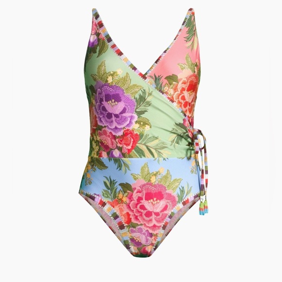 Farm Rio
Flower Scarves One-Piece Swimsuit
Flower Scarves Multi
Small - Picture 1 of 7